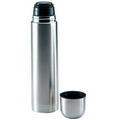 1 QT Slim Stainless Steel Vacuum Bottle Thermos